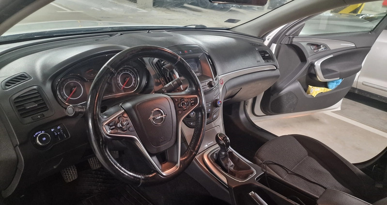 Opel Insignia cena 40500 przebieg: 183500, rok produkcji 2014 z Gdańsk małe 254